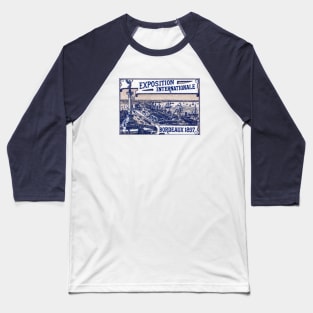 1897 Bordeaux France International Expo Baseball T-Shirt